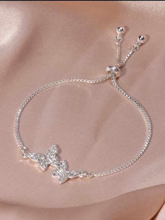 Butterfly Charm Bracelet