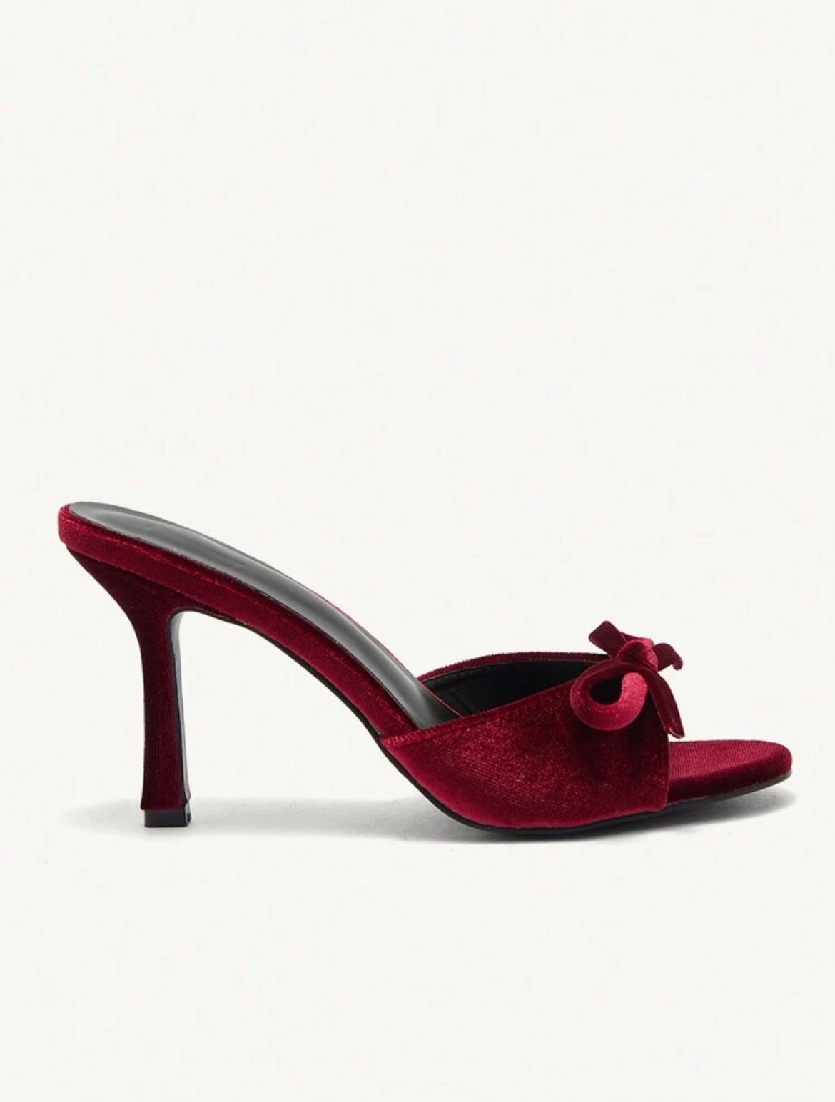 Velvet Rouge Heels