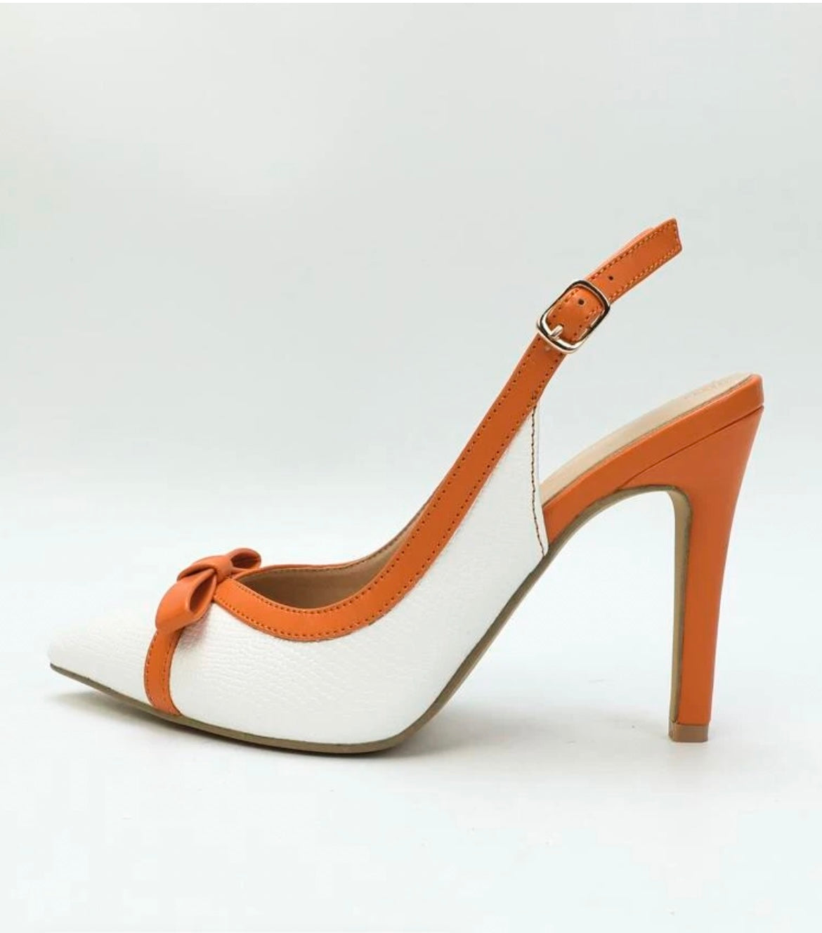 Tangerine Slingbacks